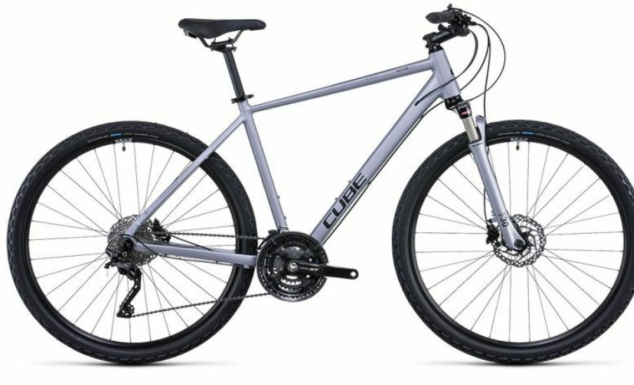 Cube Bike Cube Cube Nature Exc Polarsilver N Black Sale