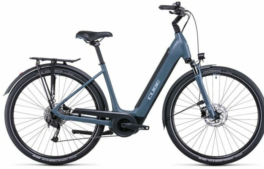 Cube E-Bike Cube Cube Supreme Sport Hybrid One 500 Easy Entry Greyblue N Blue Online