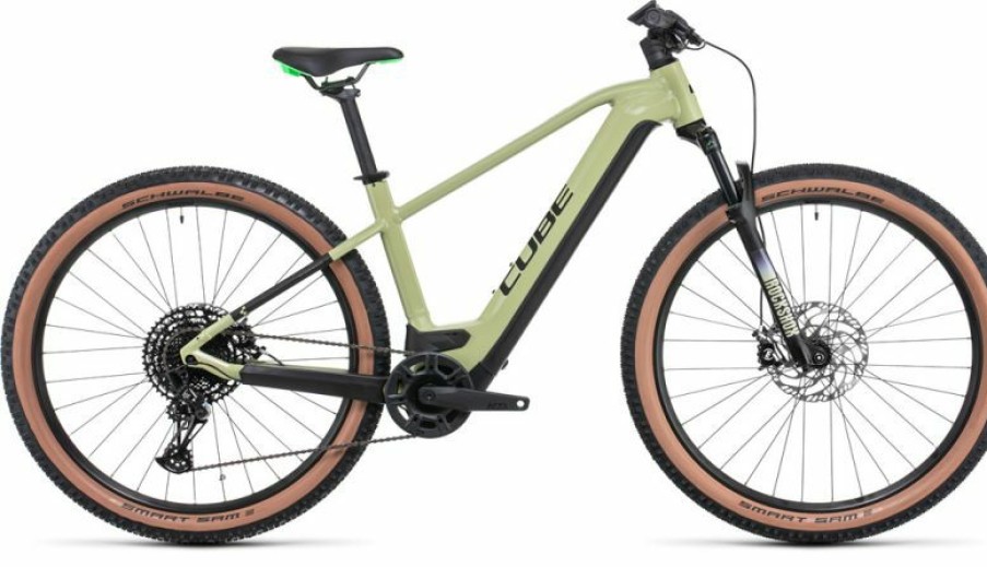 Cube E-Bike Cube Cube Reaction Hybrid Exc 750 29 Green N Flashgreen Online