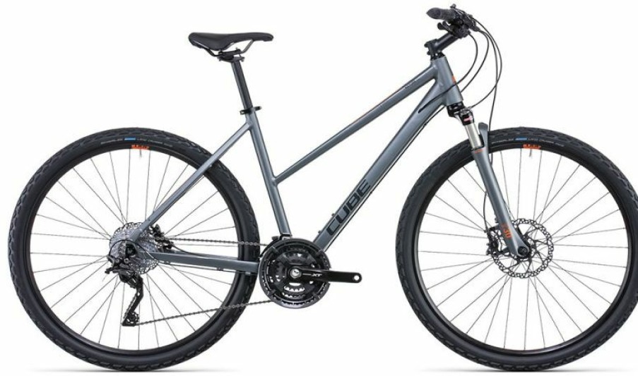 Cube Bike Cube Cube Nature Sl Lady Flashgrey N Orange Discount