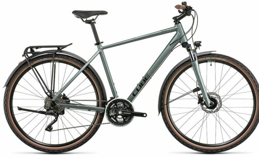 Cube Bike Cube Cube Nature Pro Allroad Silvergreen N Black Sale