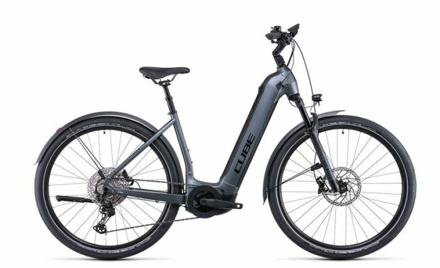 Cube E-Bike Cube Cube Nuride Hybrid Sl 750 Allroad Easy Entry Flashgrey N Orange Online