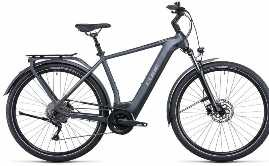 Cube E-Bike Cube Cube Kathmandu Hybrid One 500 Grey N Teak Online