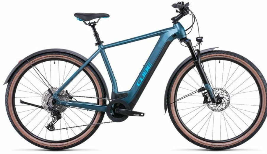 Cube E-Bike Cube Cube Nuride Hybrid Exc 625 Allroad Blue N Blue Outlet