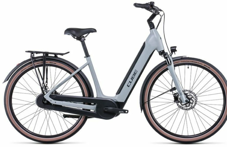 Cube E-Bike Cube Cube Supreme Hybrid One 500 Easy Entry Lunar N Grey Discount