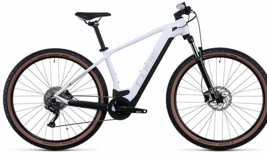 Cube E-Bike Cube Cube Reaction Hybrid One 500 White N Grey Discount