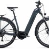 Cube E-Bike Cube Cube Touring Hybrid One 500 Easy Entry Grey N Blue Outlet