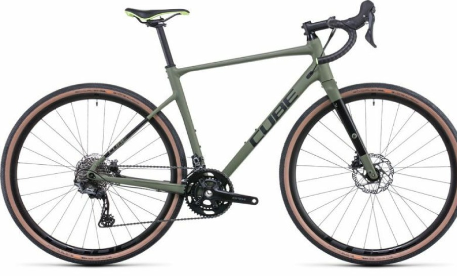 Cube Bike Cube Cube Nuroad Race Olive N Black Online