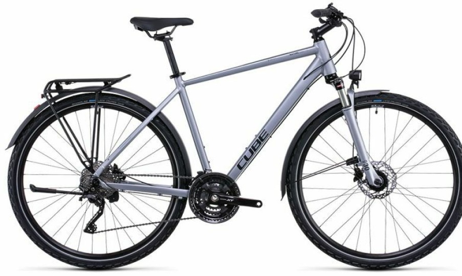 Cube Bike Cube Cube Nature Exc Allroad Polarsilver N Black Sale