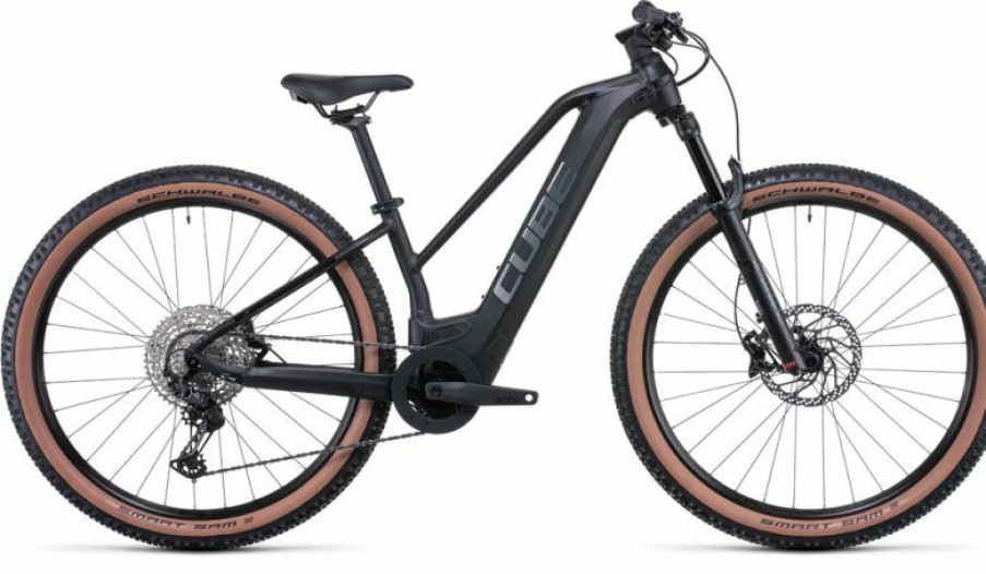 Cube E-Bike Cube Cube Reaction Hybrid Sl 625 29 Lady Black N Metal Sale