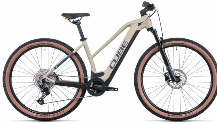 Cube E-Bike Cube Cube Reaction Hybrid Pro 625 Lady Desert N Orange Discount