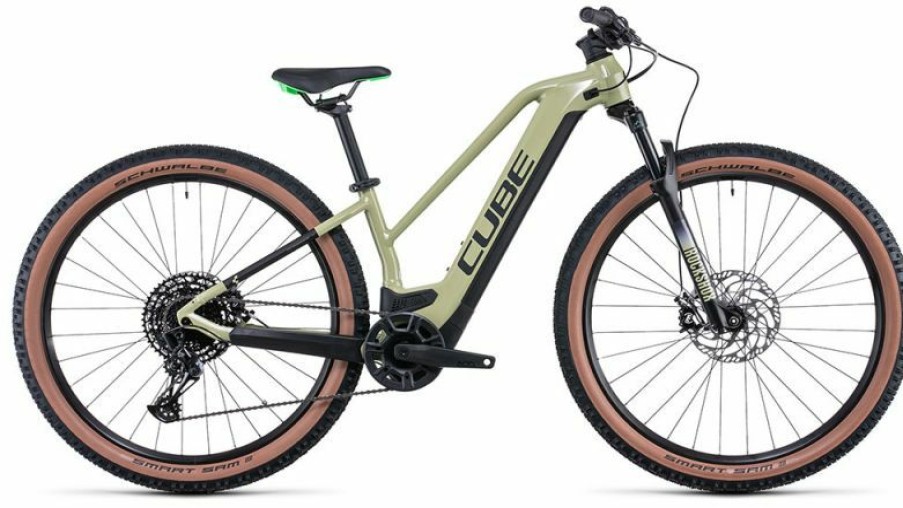 Cube E-Bike Cube Cube Reaction Hybrid Exc 625 29 Lady Green N Flashgreen Outlet