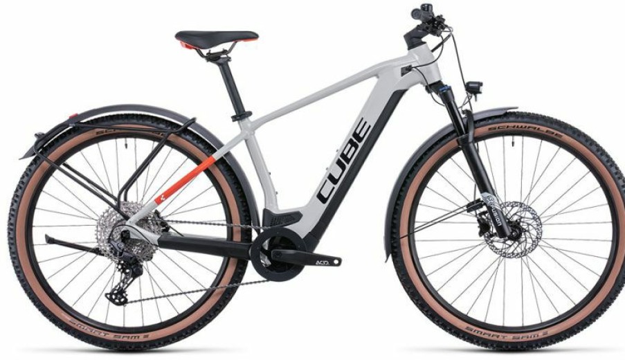 Cube E-Bike Cube Cube Reaction Hybrid Pro 500 Allroad Grey N Red Discount