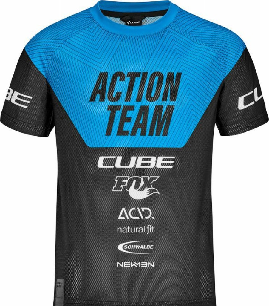 Cube Clothing Cube Cube Junior X Actionteam Kid'S Mtb Jersey Online