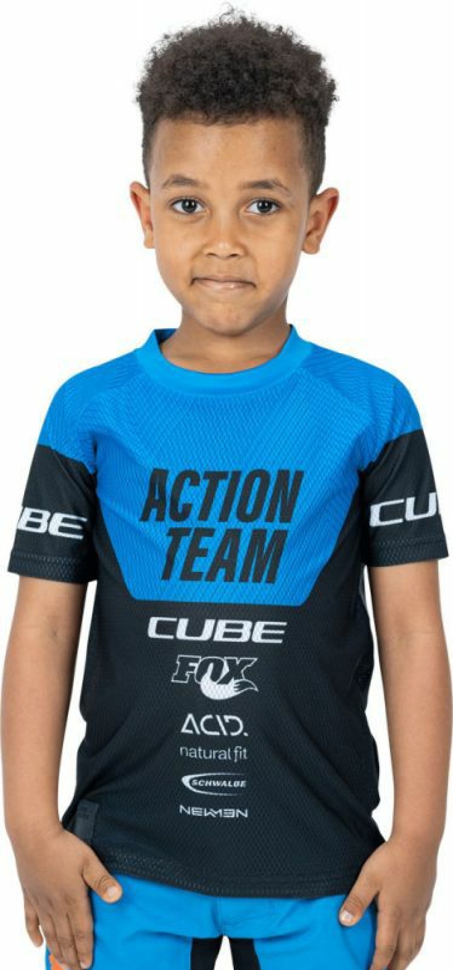 Cube Clothing Cube Cube Junior X Actionteam Kid'S Mtb Jersey Online