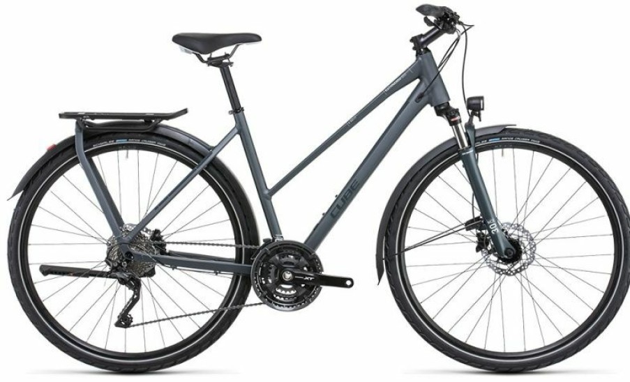 Cube Bike Cube Cube Kathmandu Exc Lady Darkgrey N Grey Outlet