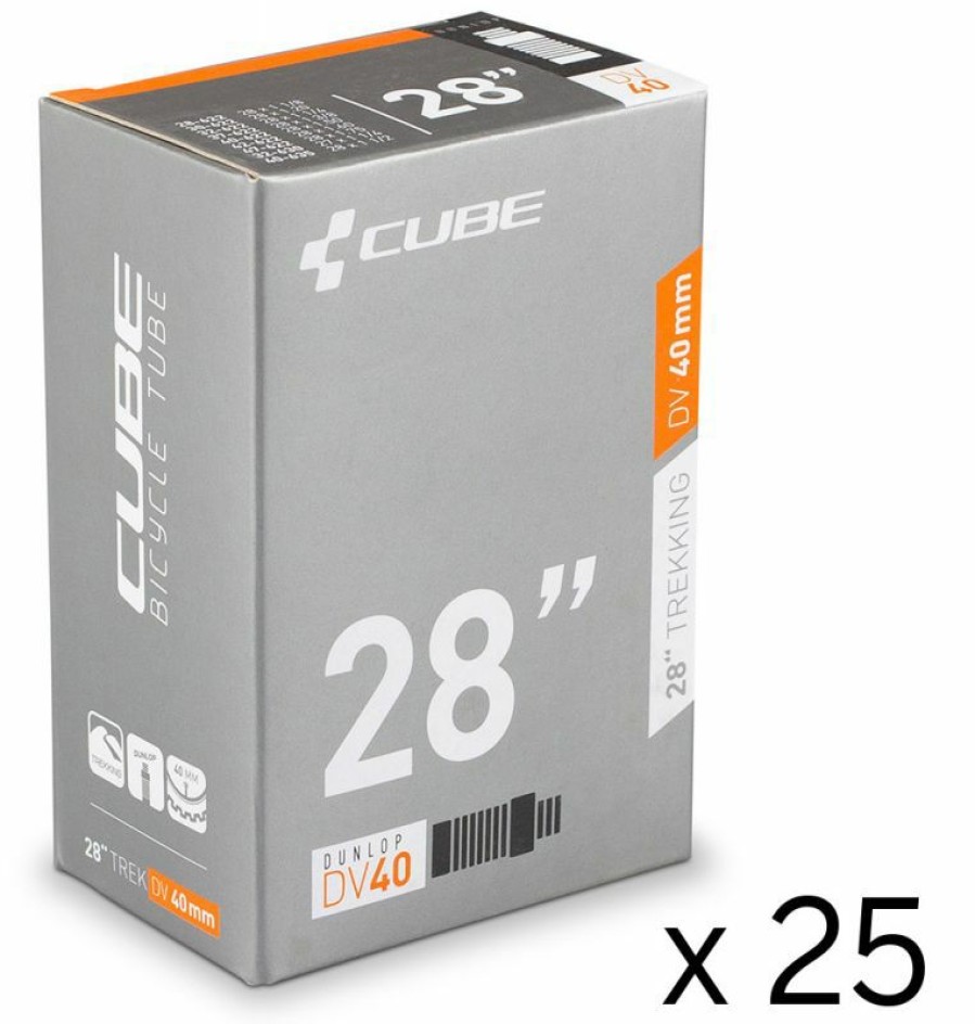 Bike Parts Cube Cube 28 Dv 40 Mm Trekking Tube (25 Workshop Pack) Sale