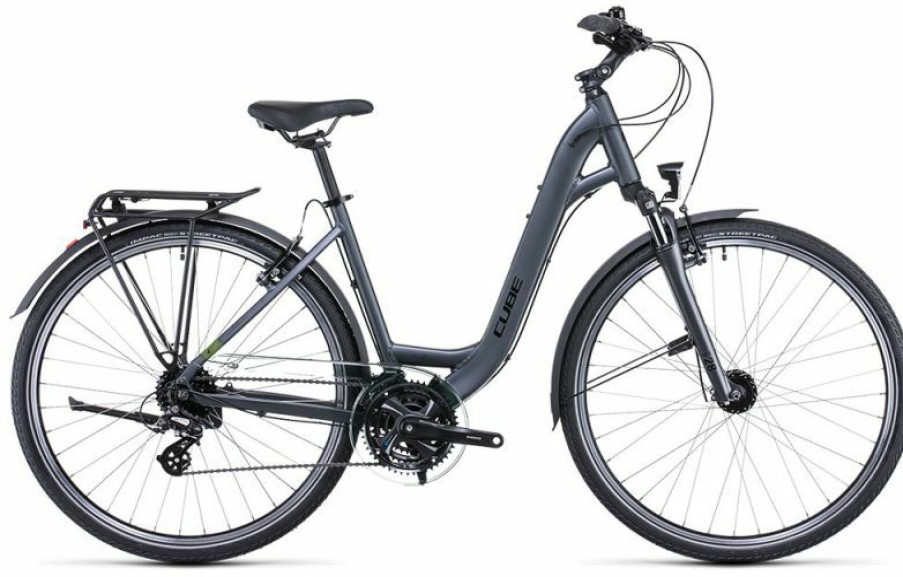 Cube Bike Cube Cube Touring Easy Entry Grey N Green Discount