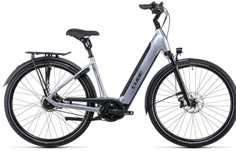 Cube E-Bike Cube Cube Supreme Rt Hybrid Sl 625 Easy Entry Polarsilver N Black Discount