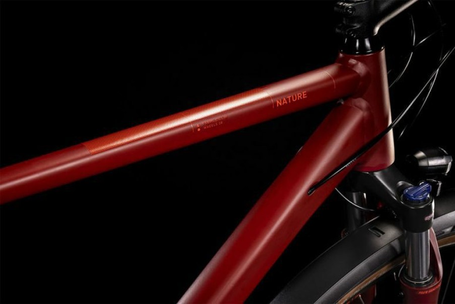 Cube Bike Cube Cube Nature Allroad Darkred N Red Online