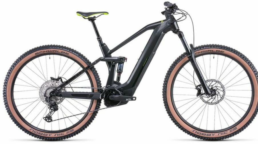 Cube E-Bike Cube Cube Stereo Hybrid 140 Hpc Race 625 Grey N Green Outlet