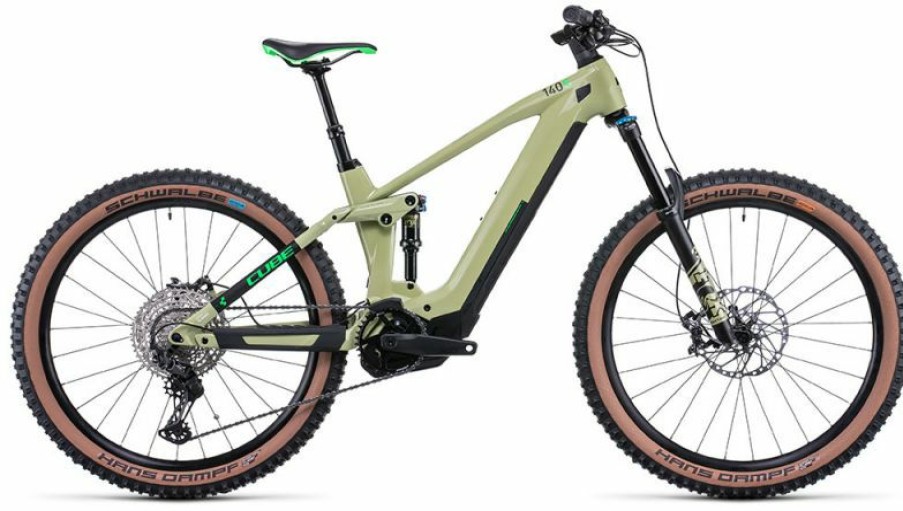 Cube E-Bike Cube Cube Stereo Hybrid 140 Hpc Sl 625 27.5 Green N Flashgreen Outlet