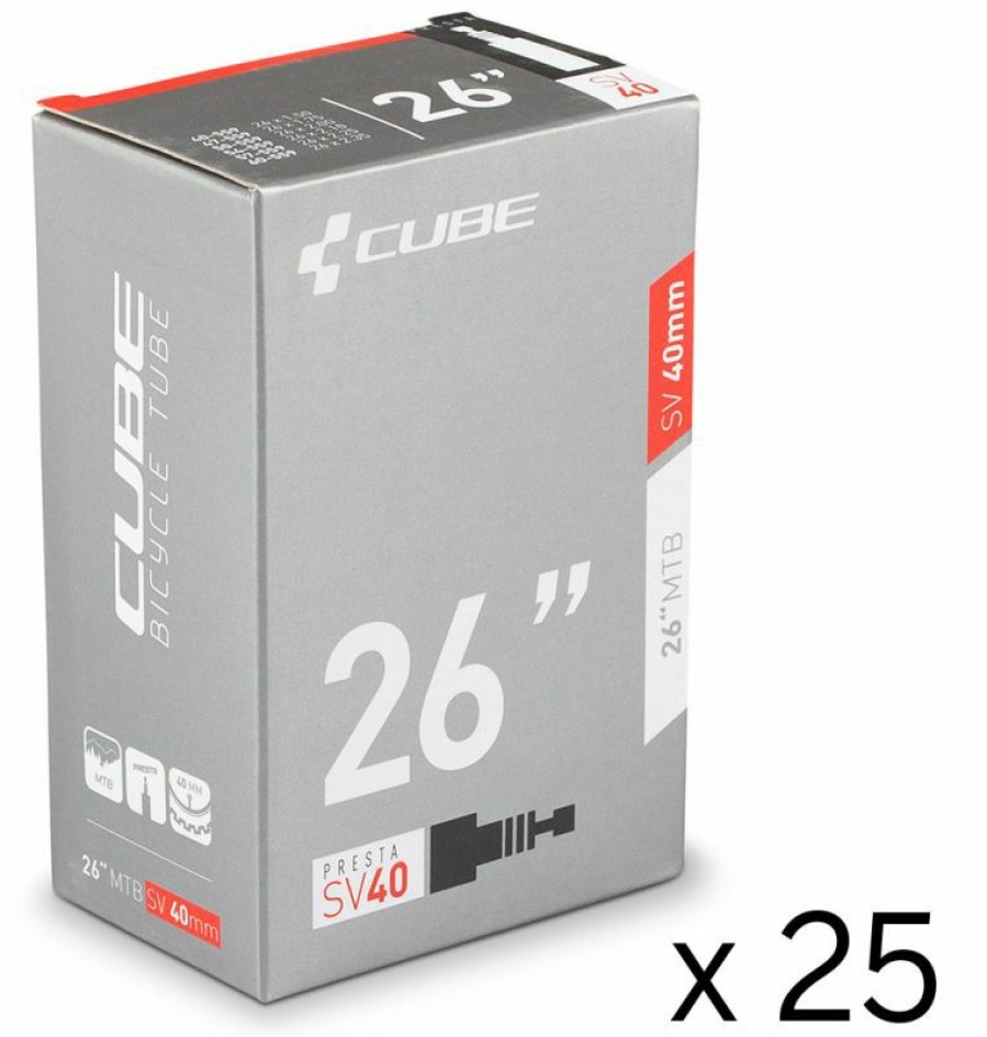 Bike Parts Cube Cube 26 Sv 40Mm Mtb Tube (25 Workshop Pack) Outlet