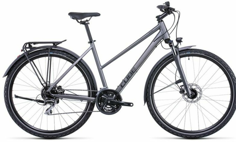 Cube Bike Cube Cube Nature Allroad Lady Graphite N Black Online