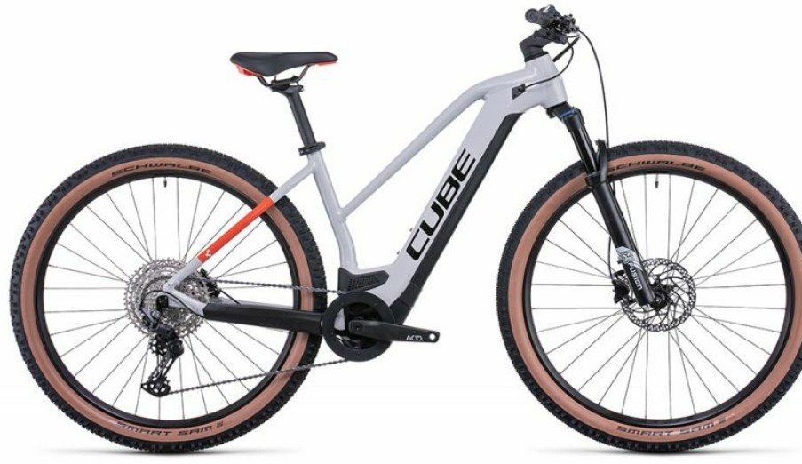 Cube E-Bike Cube Cube Reaction Hybrid Pro 625 Lady Grey N Red Online