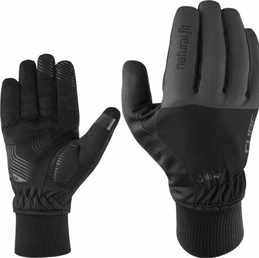 Cube Clothing Cube Cube X Nf Thermo Long Finger Glove Outlet