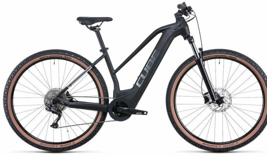 Cube E-Bike Cube Cube Reaction Hybrid One 500 Lady Black N Metal Discount