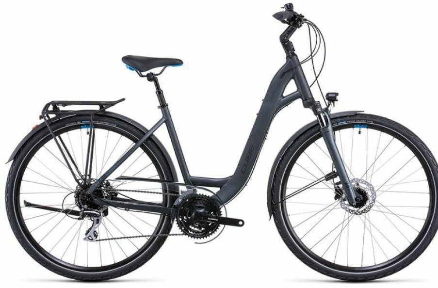 Cube Bike Cube Cube Touring One Easy Entry Grey N Blue Sale