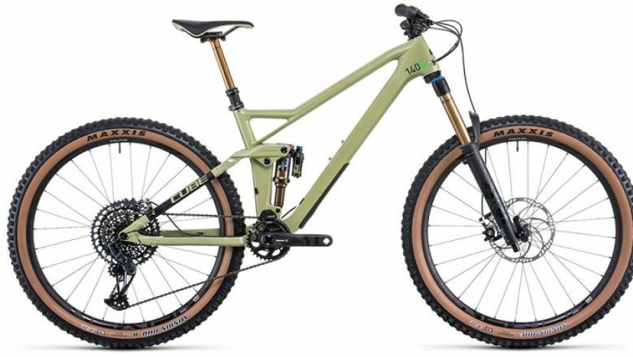 Cube Bike Cube Cube Stereo 140 Hpc Slt 27.5 Green N Flashgreen Outlet