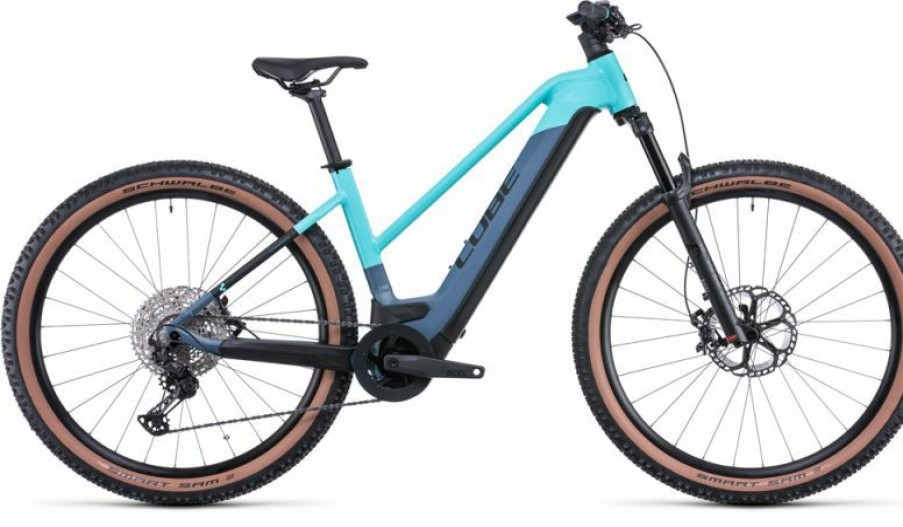 Cube E-Bike Cube Cube Reaction Hybrid Slt 750 29 Lady Denim N Iceblue Online