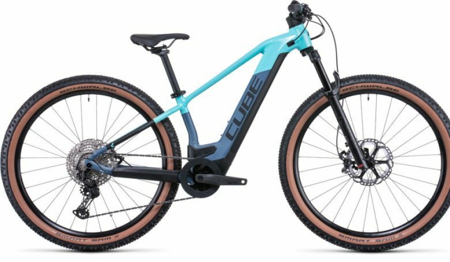 Cube E-Bike Cube Cube Reaction Hybrid Slt 625 29 Denim N Iceblue Sale