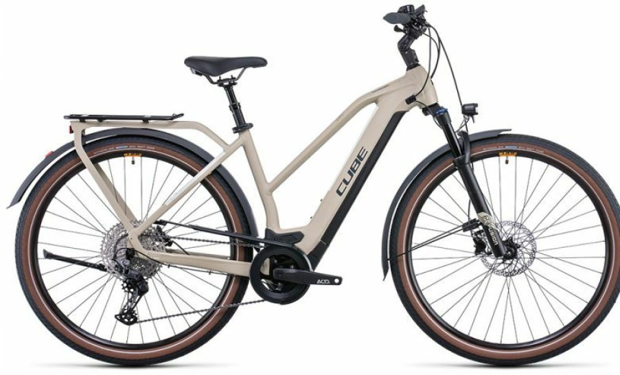 Cube E-Bike Cube Cube Kathmandu Hybrid Pro Lady 625 Desert N Orange Outlet