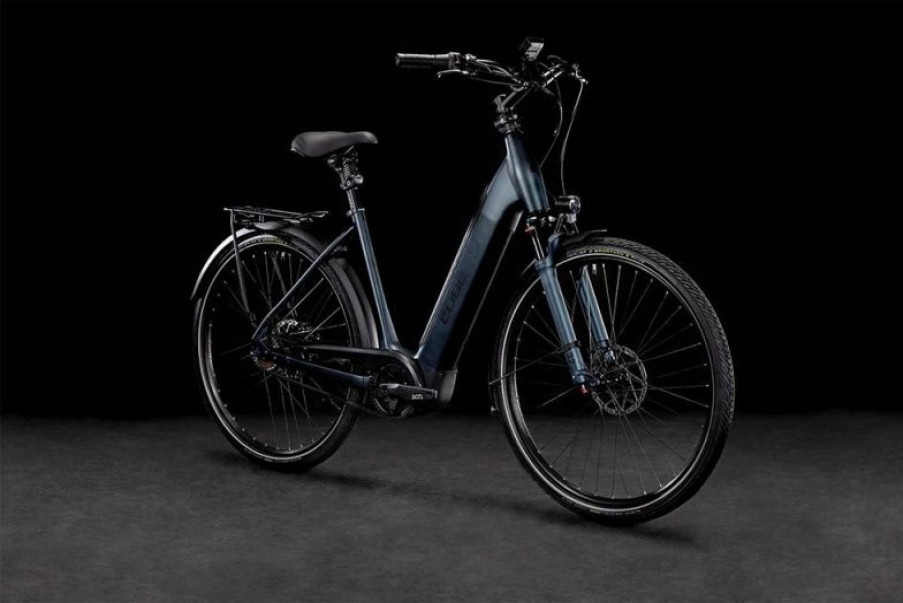 Cube E-Bike Cube Cube Supreme Hybrid Slt 625 Easy Entry Midnight N Black Sale