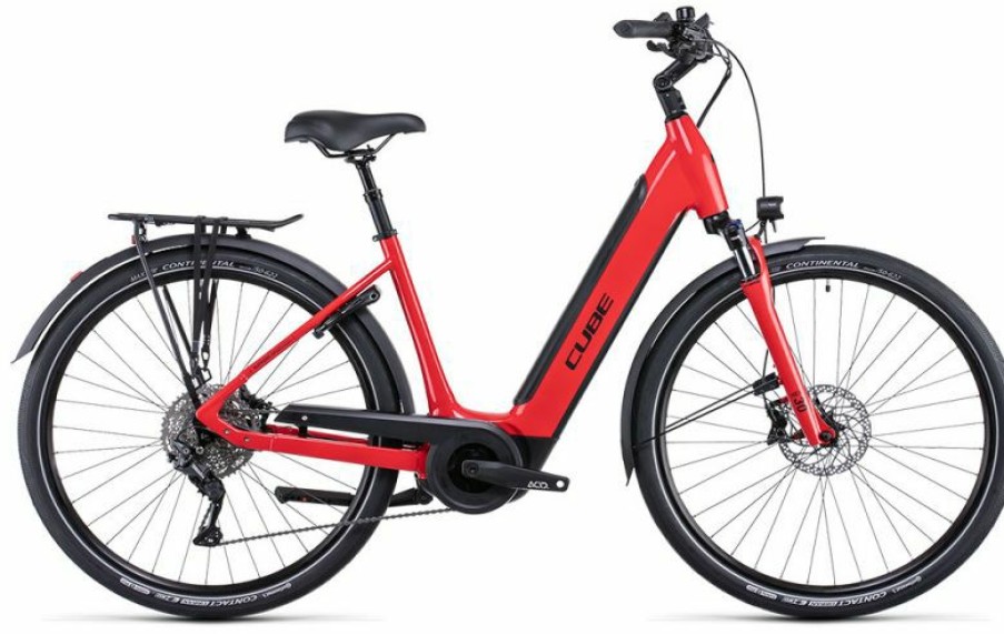 Cube E-Bike Cube Cube Supreme Sport Hybrid Pro 500 Easy Entry Red N Black Online