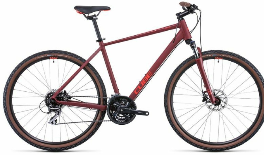 Cube Bike Cube Cube Nature Darkred N Red Discount