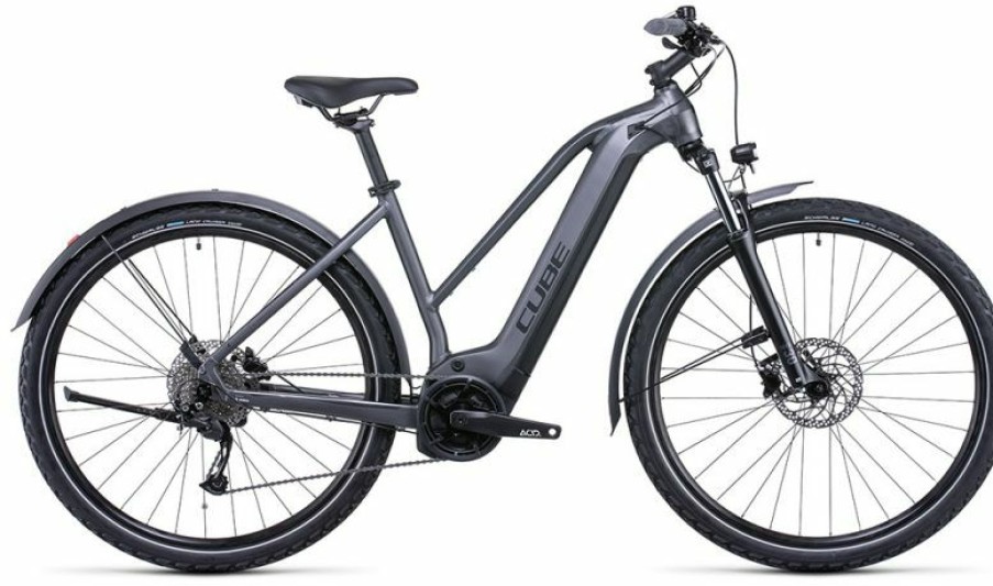 Cube E-Bike Cube Cube Nuride Hybrid Performance 625 Allroad Lady Graphite N Black Outlet