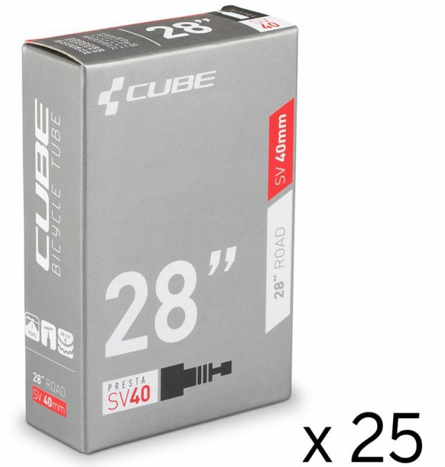 Bike Parts Cube Cube 28 Sv 40 Mm Road Tube (25 Workshop Pack) Sale