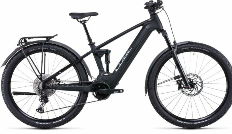 Cube E-Bike Cube Cube Stereo Hybrid 120 Sl Allroad 750 29 Black N Metal Sale