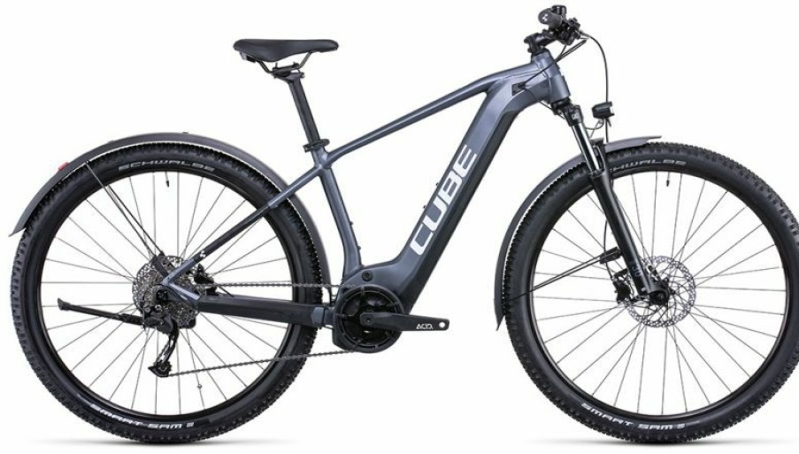 Cube E-Bike Cube Cube Reaction Hybrid Performance 625 Allroad Metallicgrey N White Sale