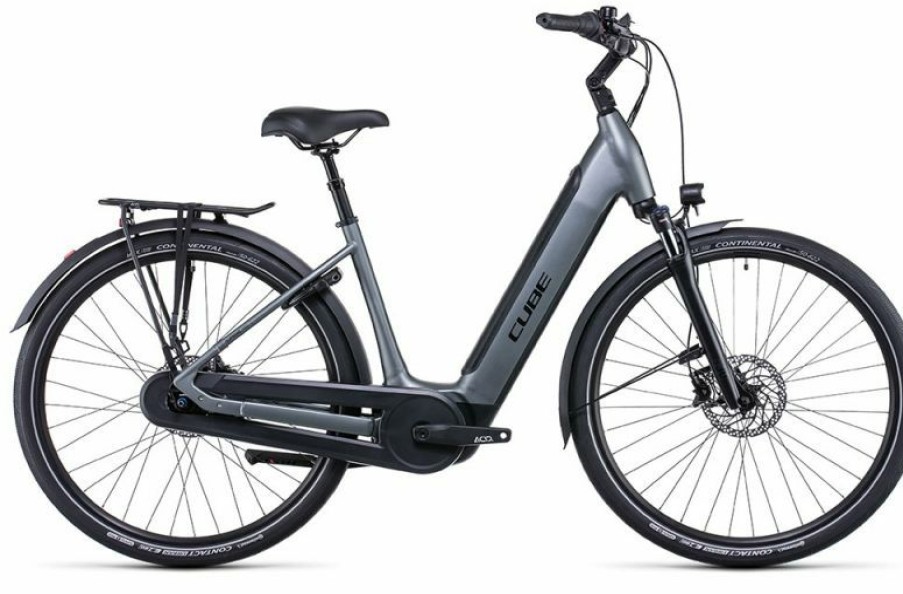 Cube E-Bike Cube Cube Supreme Hybrid Pro 500 Easy Entry Flashgrey N Black Discount