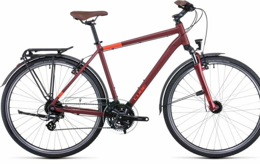 Cube Bike Cube Cube Touring Darkred N Red Outlet