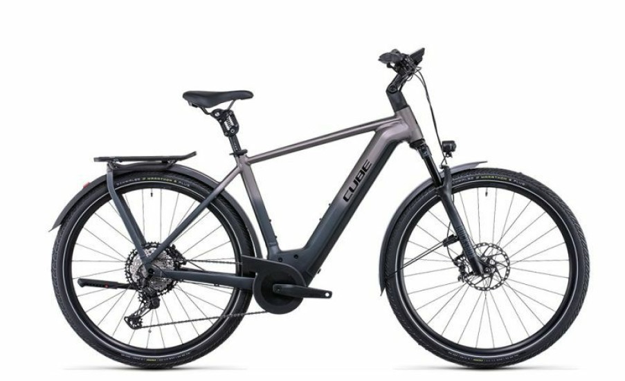 Cube E-Bike Cube Cube Kathmandu Hybrid Slt 750 Grey N Teak Online