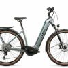 Cube E-Bike Cube Cube Kathmandu Hybrid Exc 750 Easy Entry Silvergreen N Black Sale