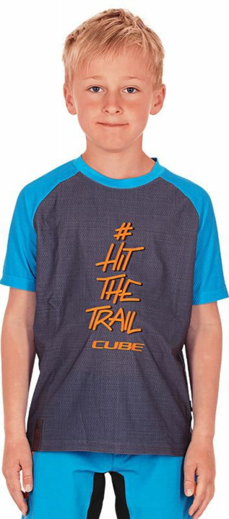 Cube Clothing Cube Cube Junior Kid'S Mtb Jersey Online