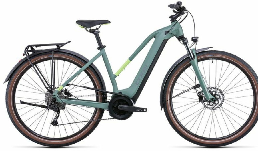 Cube E-Bike Cube Cube Touring Hybrid One 500 Lady Green N Sharpgreen Discount