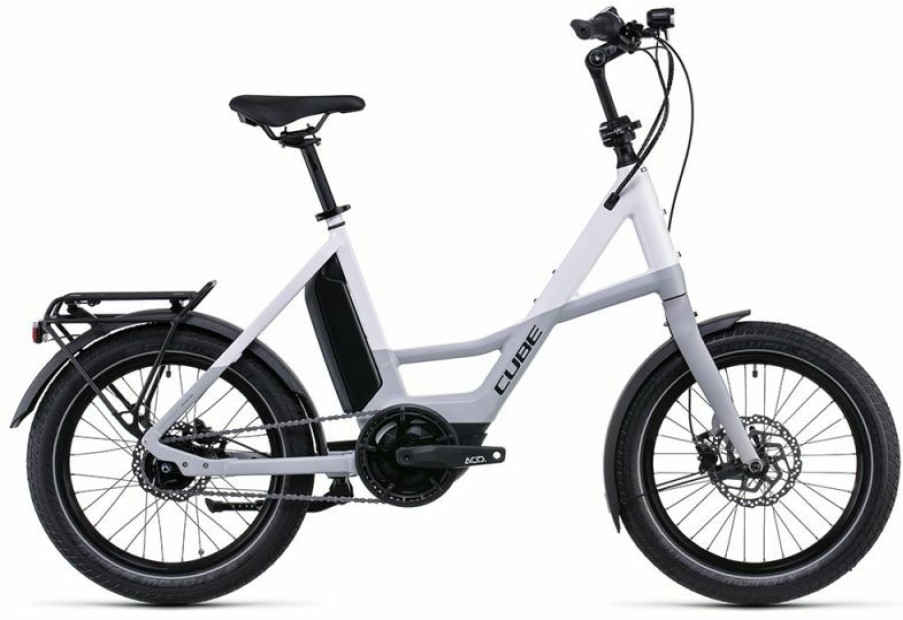 Cube E-Bike Cube Cube Compact Hybrid 500 Grey N White Outlet